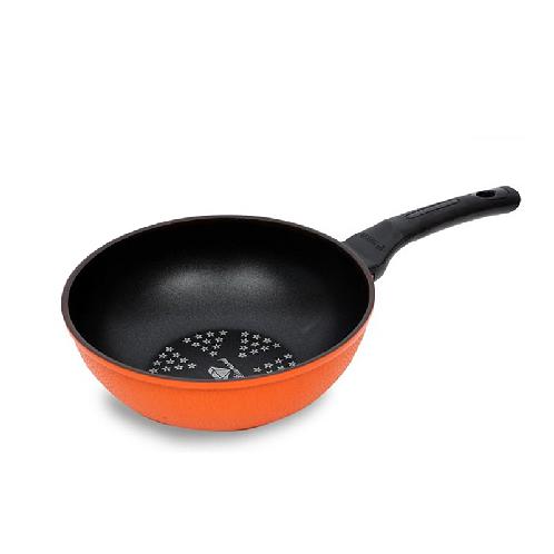 KITCHEN-ART ECO Diamond Frying Pan 26cm | Wok Pan ,Multi purpose cover, 26cm,Flying pan