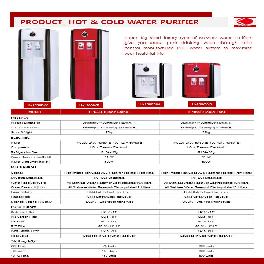 Hot & Cold Water Purifier S.Type 
